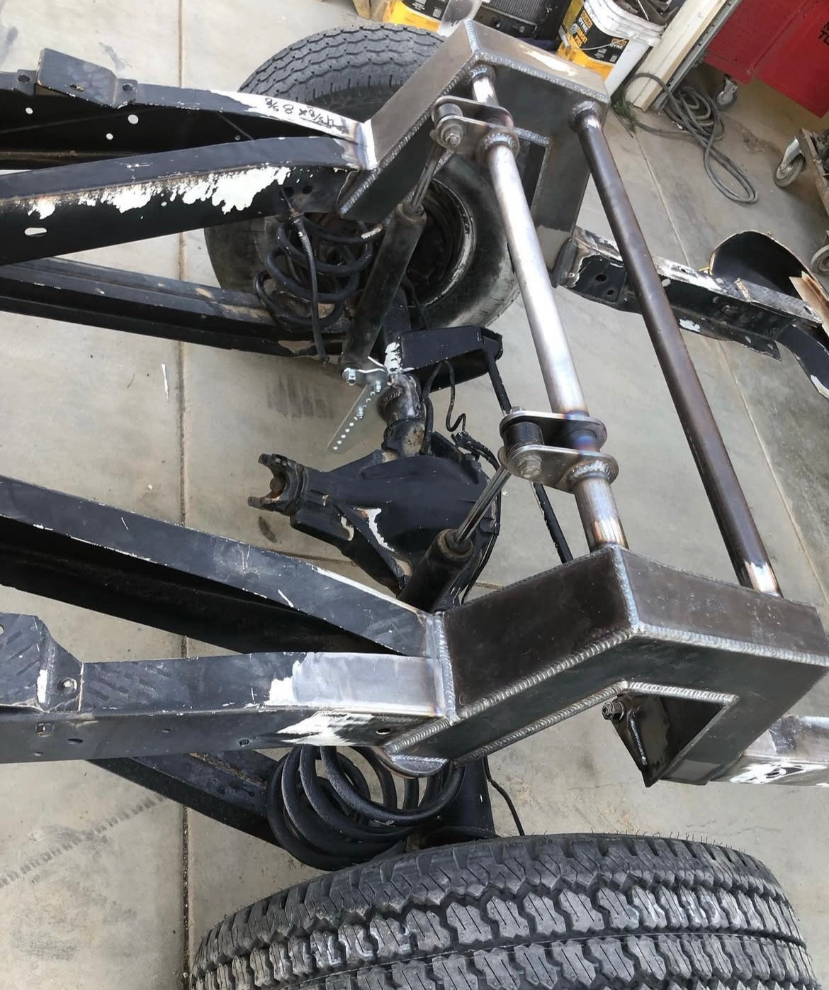 60-62 Chevy/ GMC X Frame Step notch