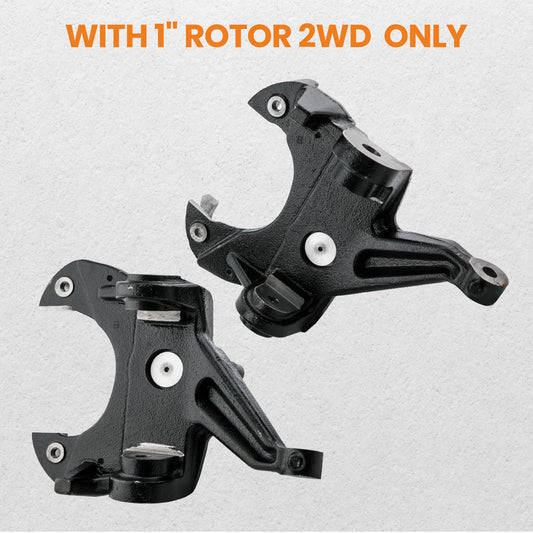 73-87 c10 3" Drop Spindles 1" rotor