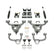 2021-PRESENT F-150 2WD EXTENDED/CREW CAB 3/5 LOWERING KIT