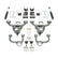 2021-PRESENT F-150 4WD SINGLE CAB 3/5 LOWERING KIT