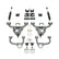 2021-PRESENT F-150 2WD EXTENDED/CREW CAB 4/6 LOWERING KIT