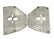 63-87 Chevy C10/C20 Front Upper Air Ride Bag Plates