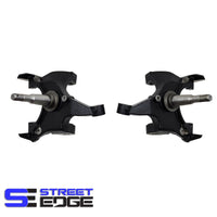 Street Edge 88-98 Silverado/C1500/Sierra Regular+Ext Cab 1/2 Ton, 88-98 Silverado/C2500/Sierra 6 Lug, 92-99 Suburban, 95-99 Tahoe/Yukon 2WD 2 Drop Spindle Set