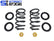 Street Edge 07-18 Chevy Silverado/GMC Sierra Regular Cab 2WD/4WD 1 or 2 Front Lowering Spring Set