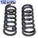Street Edge 88-98 Chevy Silverado/C-1500/GMC Sierra Extended Cab/454SS 2WD, 95-99 Chevy Tahoe/ GMC Yukon 2WD, 92-99 Chevy Suburban/ GMC Suburban 2WD 1 Front Lowering Spring Set