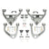 2019-PRESENT GM1500 4" FRONT LOWERING CONTROL ARMS
