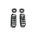 1988-1998 C1500 2″ Front Lowering Coil Springs With 1″ Isolator