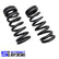 Street Edge 99-06 Chevy Silverado/GMC Sierra Extended/Crew Cab 2WD 2" to 3" Front Lowering Spring Set